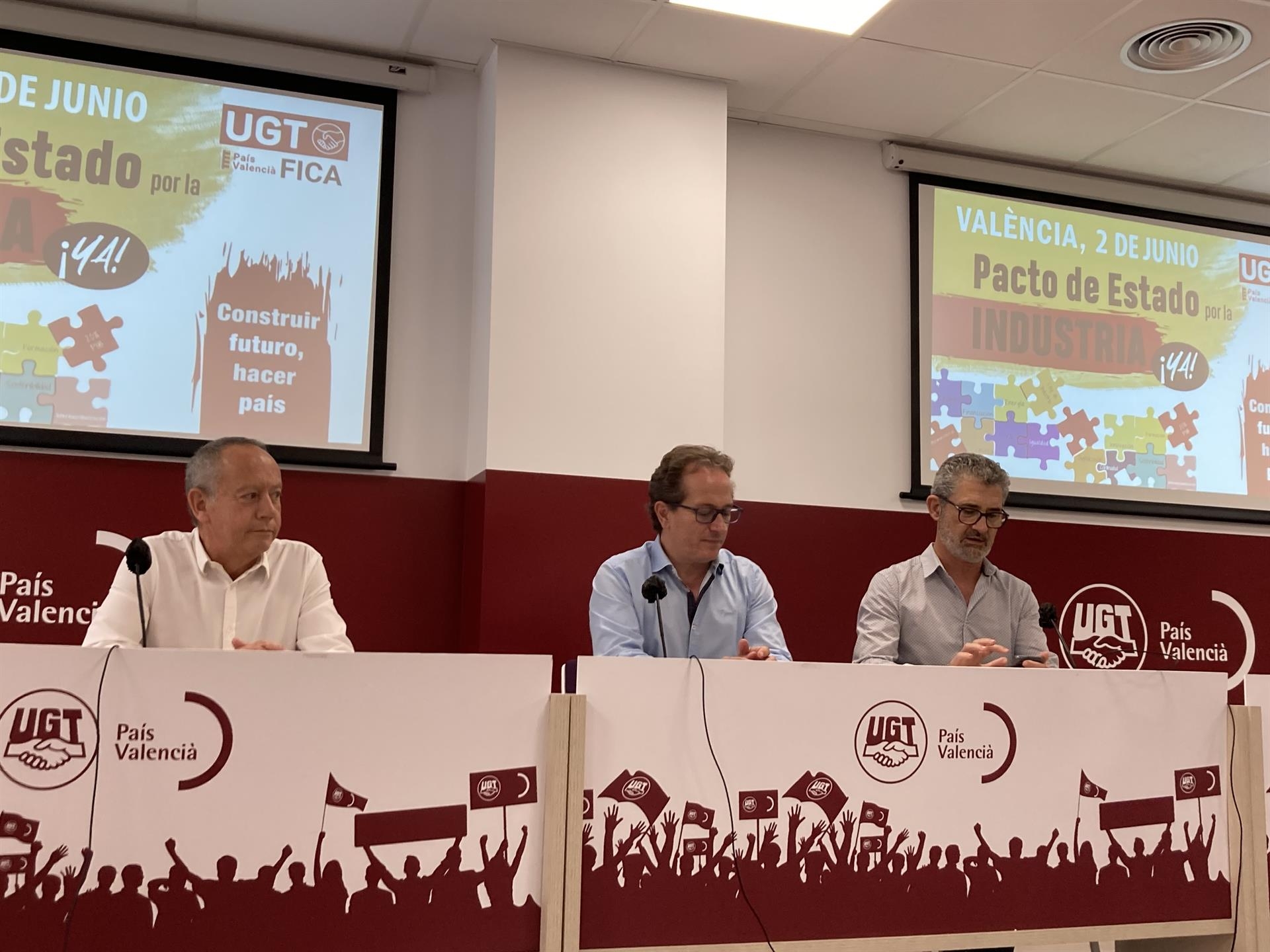UGT desconvocará la manifestación del 21 de junio si no se retrasa la aprobación del Pacto de Estado por la Industria