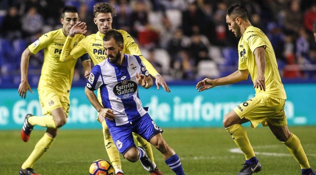El Villarreal se conforma en Riazor y se aleja de la zona 'Champions'