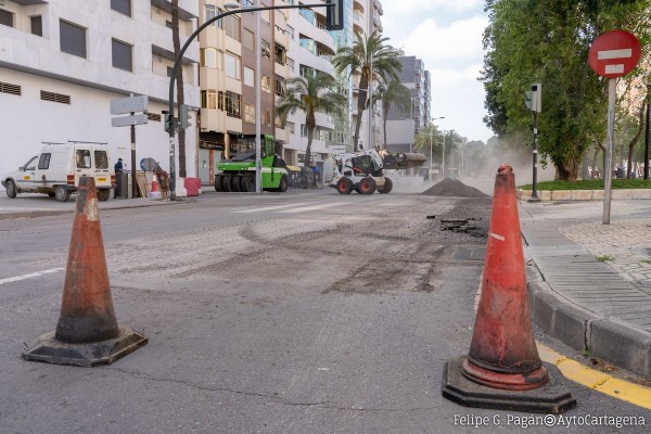 Trecarsa se encargará del plan de asfaltado de la vía pública para barrios y diputaciones de Cartagena