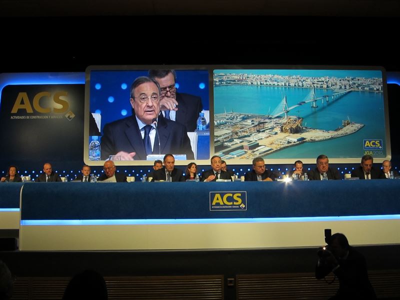 Junta de accionistas de ACS - 