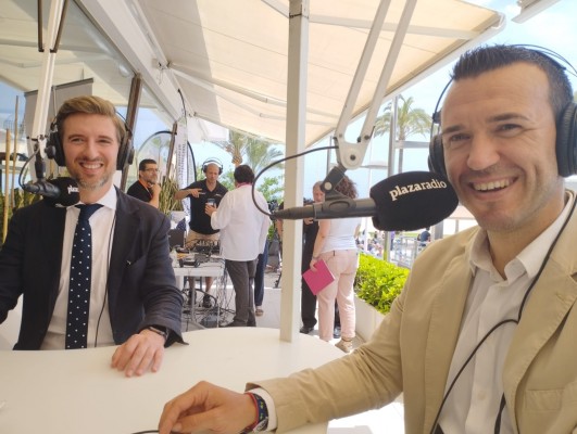 Vicent Mompó Presidente provincial del PP  y Víctor Soler  presidente PP Gandia