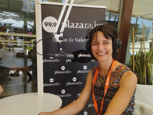 Olga Briasco Jurado del concurso y redactora de Valencia Plaza