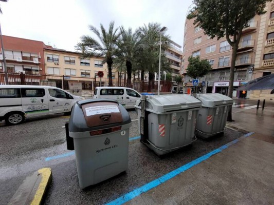 La segunda fase para la recogida selectiva orgánica en Elche llegará a 79.000 personas más en septiembre