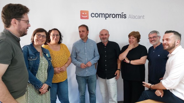 Compromís y EUPV comparten visiones políticas sobre Alicante ante las municipales de 2023