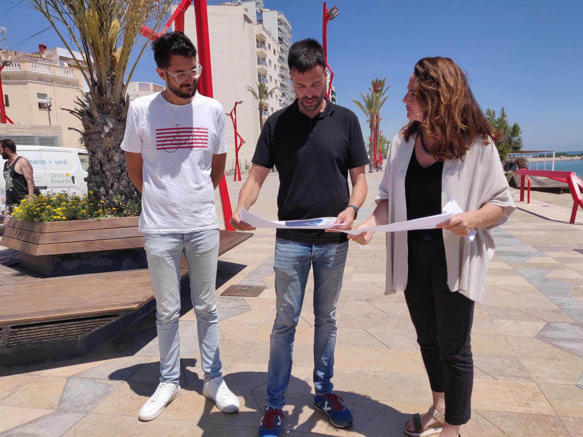 Costas invertirá 728.000 euros para reparar los espigones de Fortí y Fora del Forat en Vinaròs