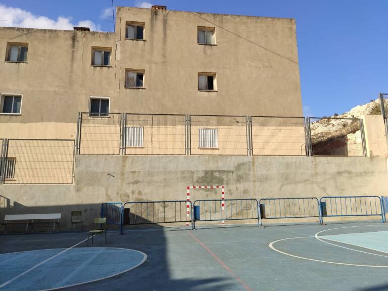  Las instalaciones del colegio Juan Bautista Lorca en El Palamó.  - 