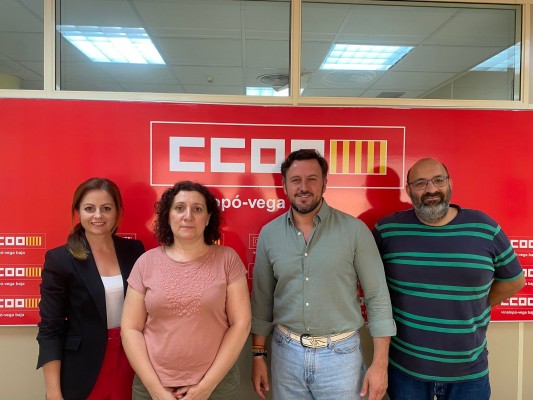 El PP de Elche se reúne con CCOO para trabajar conjuntamente en erradicar la economía sumergida 