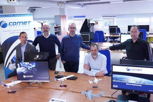 Siete empresas aeroespaciales valencianas se asocian para impulsar su visibilidad