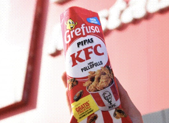 Grefusa y KFC lanzan la edición limitada de pipas más crujientes del mercado

