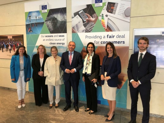 Salvador Navarro (CEV) visita Bruselas: “A Europa no le pedimos proteccionismo, sino reciprocidad”