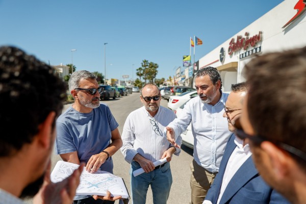 L'Alfàs inicia las obras de la fase 2 del proyecto EDUSI de movilidad que conecta el centro y la playa

