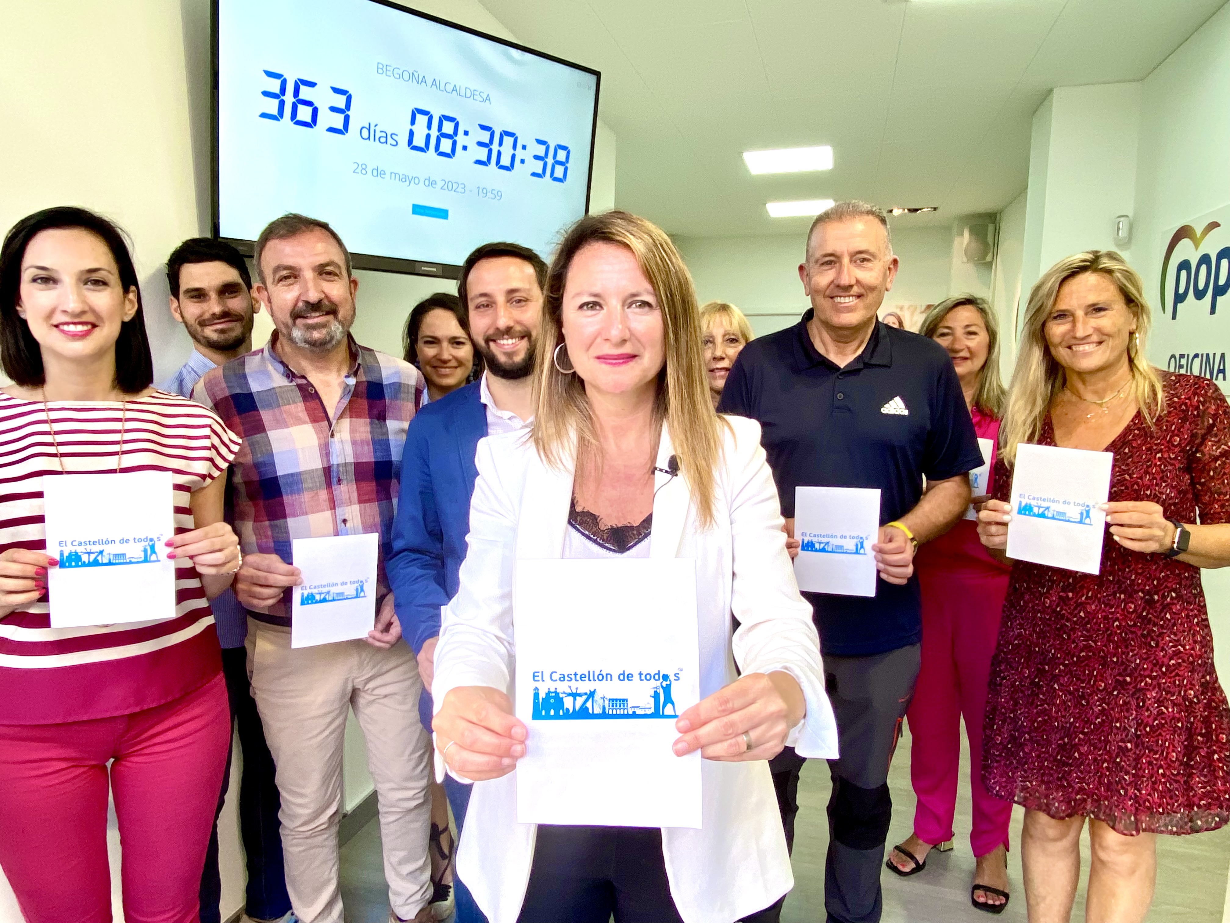 El PP de Castelló lanza un 'aperitivo' de su campaña con Begoña como candidata a la alcaldía