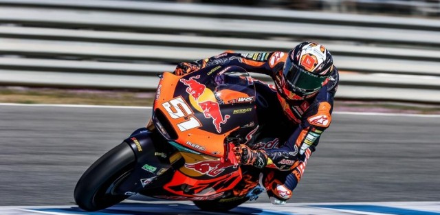 Pedro Acosta logra su primera victoria en Moto2
