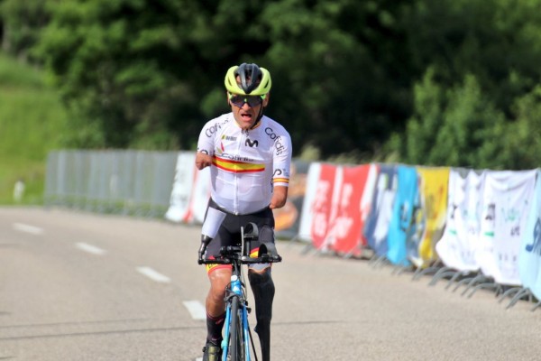 Ricardo Ten, campeón de Europa de ciclismo paralímpico en ruta
