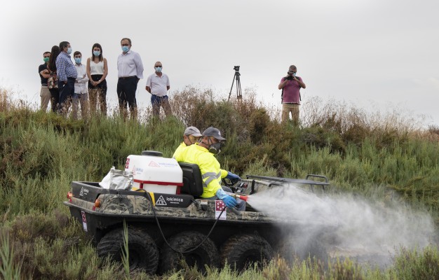 La Diputación realizará tratamientos terrestres en 43 municipios para combatir la plaga de mosquitos