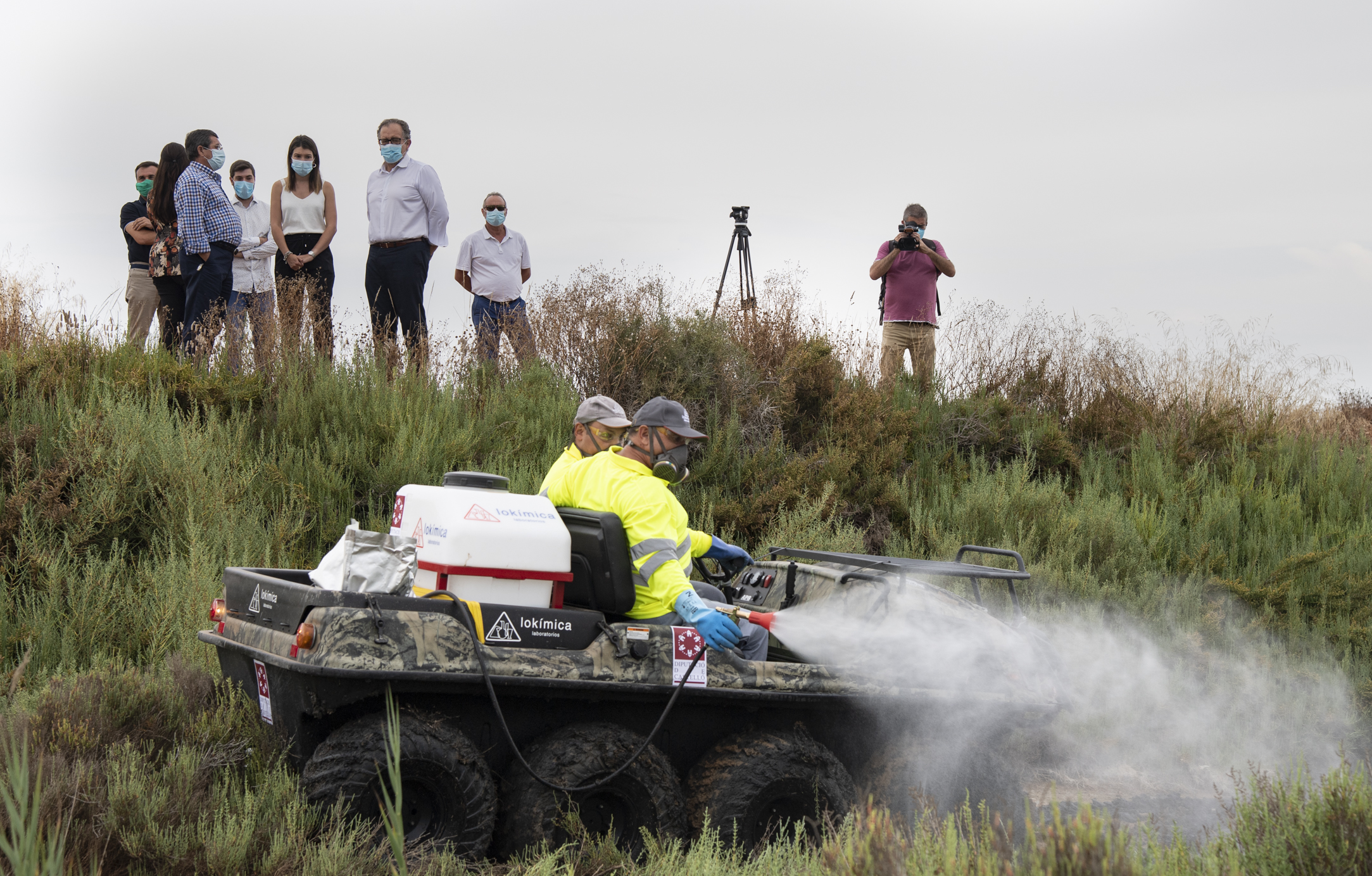 La Diputación realizará tratamientos terrestres en 43 municipios para combatir la plaga de mosquitos