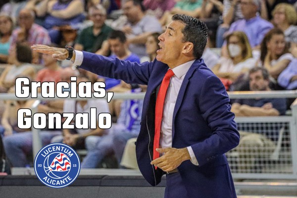 Gonzalo García de Vitoria no seguirá al frente del banquillo del HLA Alicante
