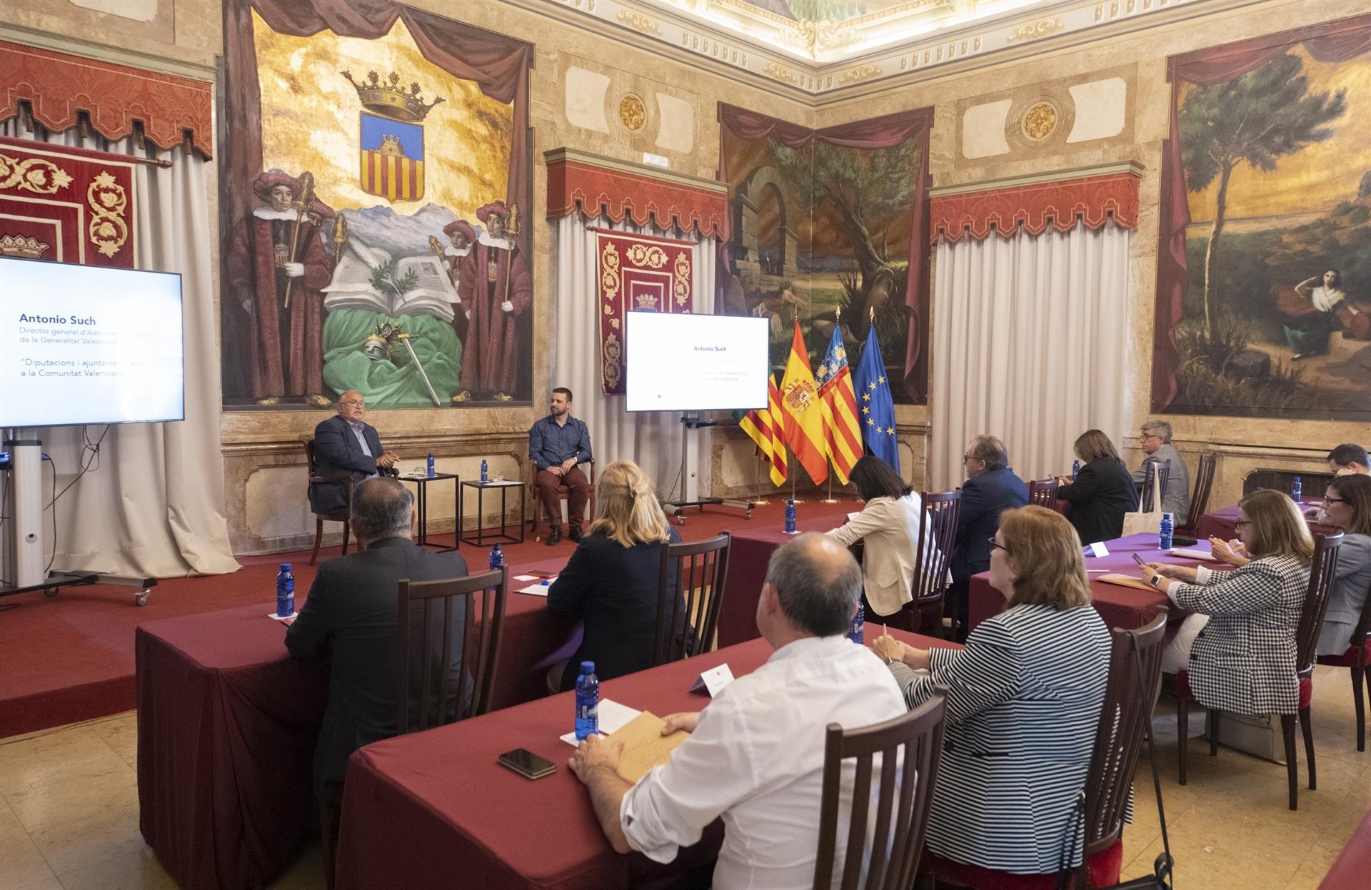 Toni Such destaca el compromiso de la Diputación con los ayuntamientos en la dotación de recursos