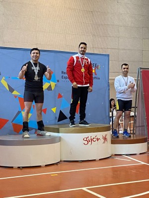 Héctor Lapo, subcampeón de España de Máster