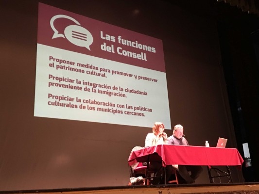 Elx presenta el borrador del Reglamento del Consell Local de Cultura para implicar a la ciudadanía