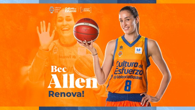 Bec Allen sigue en Valencia Basket

