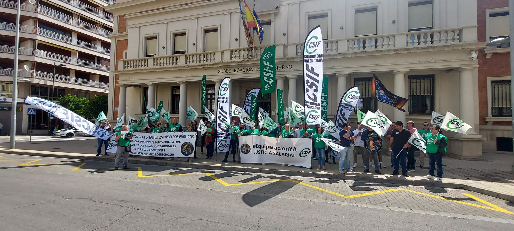 CSIF se moviliza por la pérdida de poder adquisitivo de empleados públicos y ausencia de negociación
