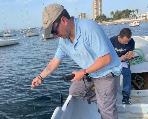 La vigilancia del Mar Menor revela 4 episodios de hipoxia en el área de Las Lomas