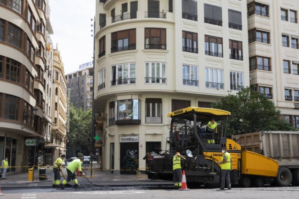 Pavasal vuelve a ganar el concurso de vías públicas de València frente a Becsa y Bertolín