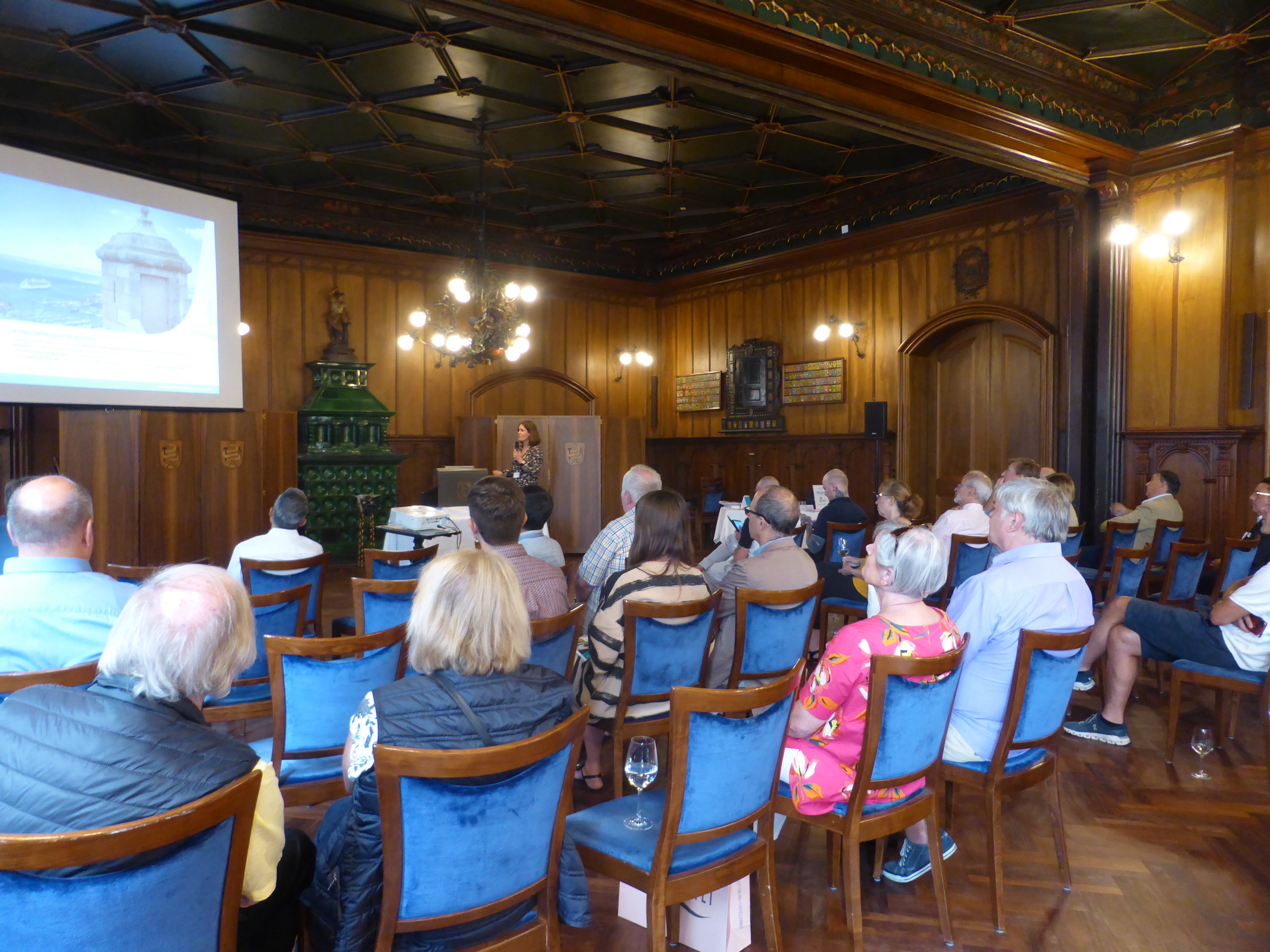 Un momento de la presentación de destino desplegada en Zurich. - 