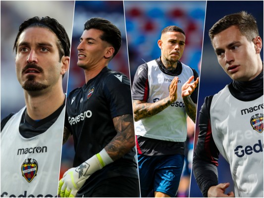 Cárdenas, Roger, Campaña y De Frutos, puntos calientes de la planificación deportiva del Levante