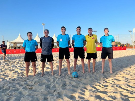Alejandro Ojaos Valera se estrena como árbitro internacional en Salou