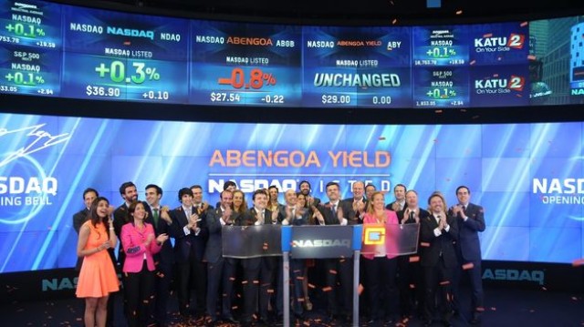 El saneamiento de Abengoa Yield eleva a 194 millones las pérdidas de Abengoa