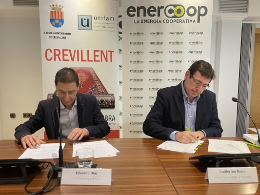 Enercoop y el sector de la alformbra crearán una de las primeras comunidades energéticas industriales
