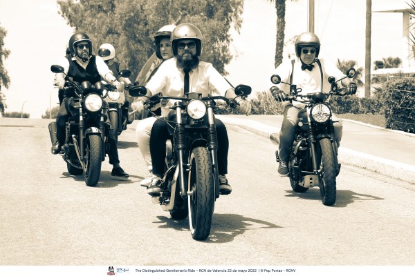 La Gentleman's Ride recaló en el Real Club Náutico de Valencia