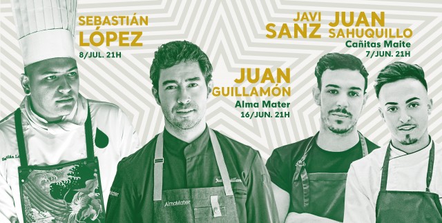 Los chefs de Cañitas Maite, Alma Mater y Nido, nuevas propuestas para las cenas en Estrella de Levante