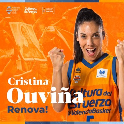 Cristina Ouviña continúa en Valencia Basket