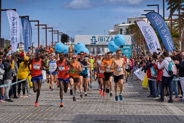 100 dorsales para la 20K del Santa Eulària Ibiza Marathon
