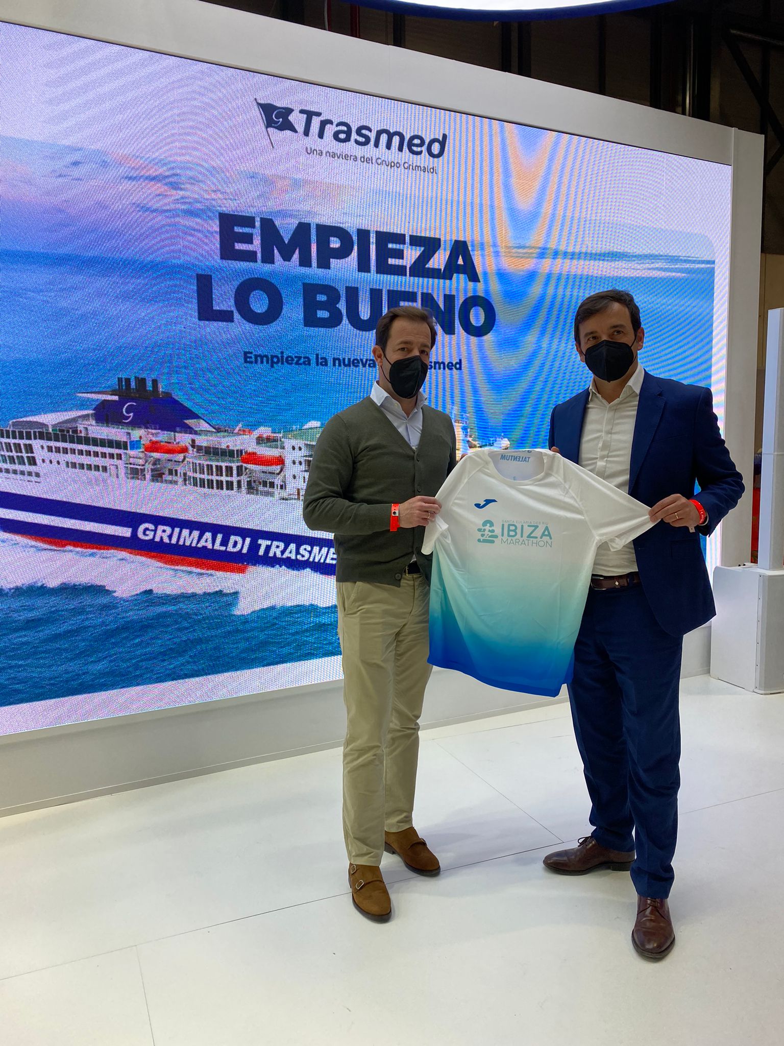  Trasmed se convierte en la naviera oficial del Santa Eulària Ibiza Marathon