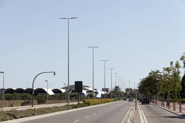 El megacontrato del alumbrado de Castelló: 1,5 millones al año y mantenimiento de 26.000 farolas