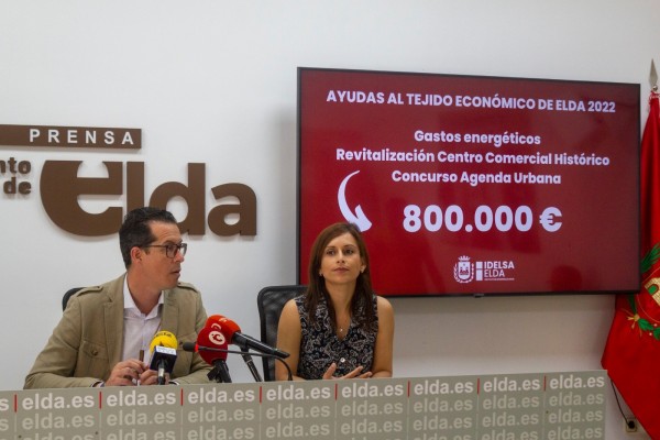 Elda pone en marcha un nuevo plan de ayudas para pymes, autónomos y comercios con 800.000 euros