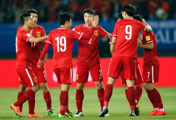 La selección china de fútbol se fija la meta de ser plata olímpica en 2020