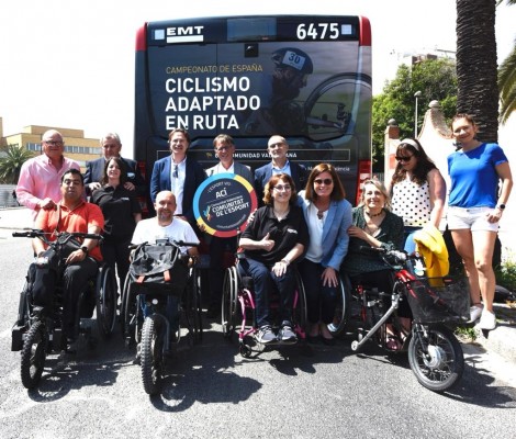 El Campeonato de España de Ciclismo Adaptado de Valencia se presenta bajo el amparo de todas las autoridades de la ciudad