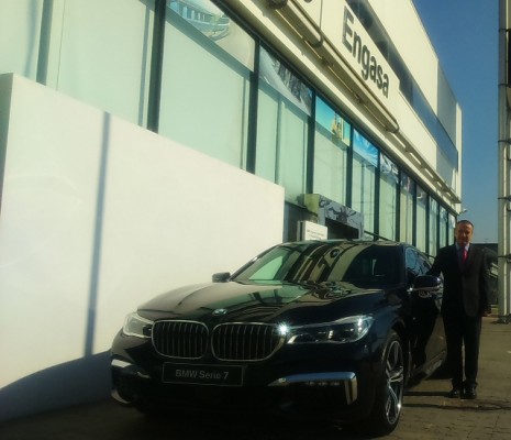 La nueva serie 7 de BMW ya se encuentra en las instalaciones de Engasa