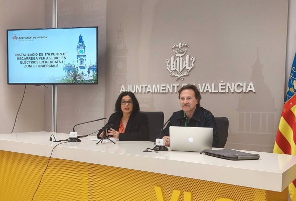  València instalará 176 puntos de recarga para vehículos eléctricos en mercados y centros comerciales