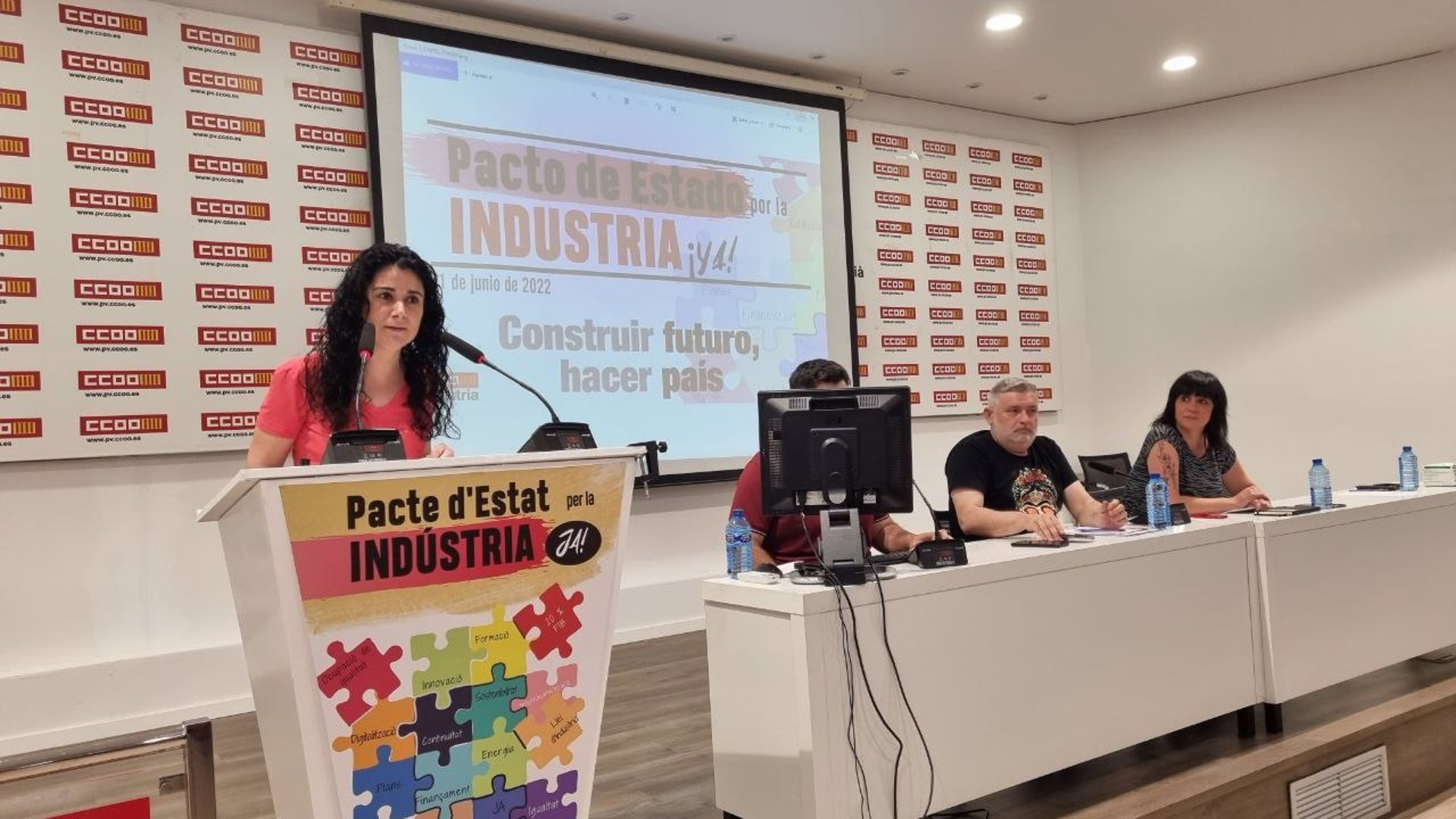 CCOO PV pide estrategias de reindustrialización autonómicas para el pacto de estado por la industria