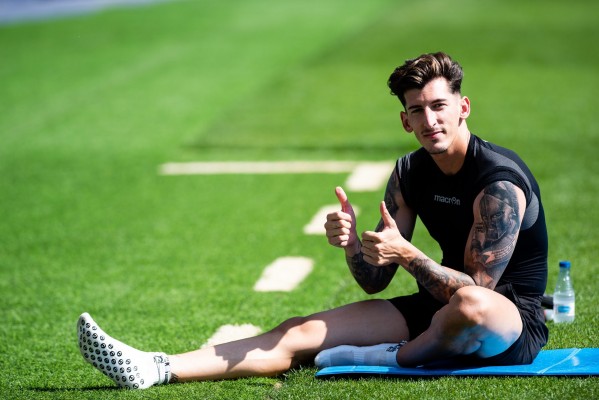 Cárdenas acude al entrenamiento tras salir del hospital 