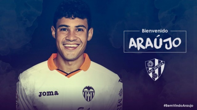 La SD Huesca hace oficial la cesión de Vinicius Araujo