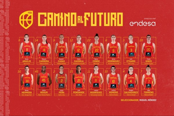  Cinco jugadoras taronja, convocadas con la Selección Española para este verano