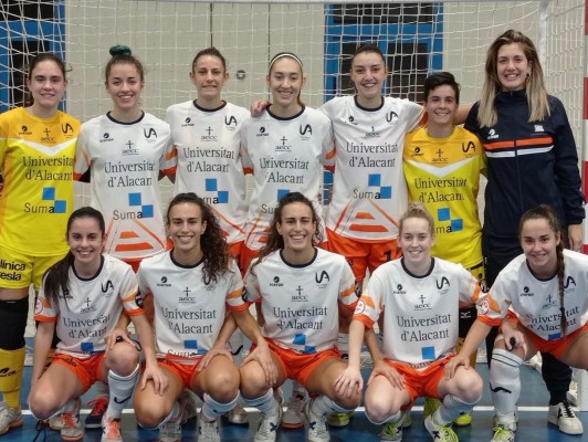 La profesionalización de la liga impide a la UA competir en la élite del fútbol sala