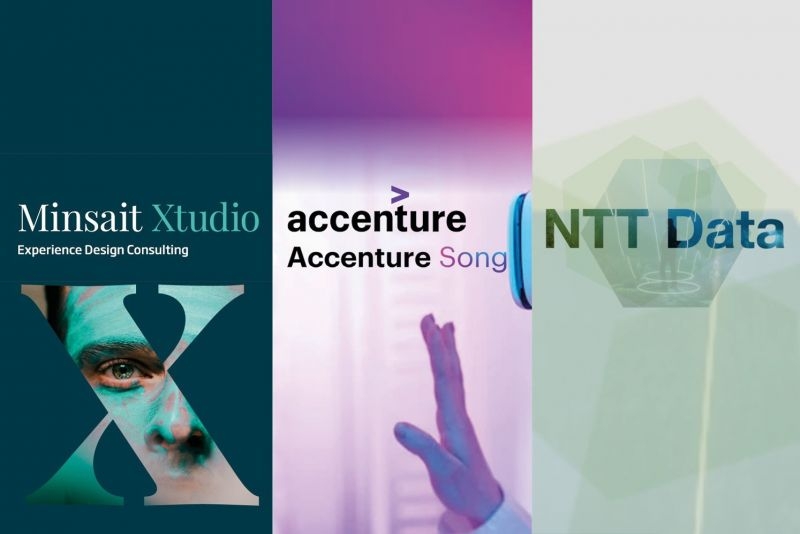 Accenture, Minsait y NTT Data apuestan por el diseño con propuestas de consultorías estratégicas centradas en la creatividad
